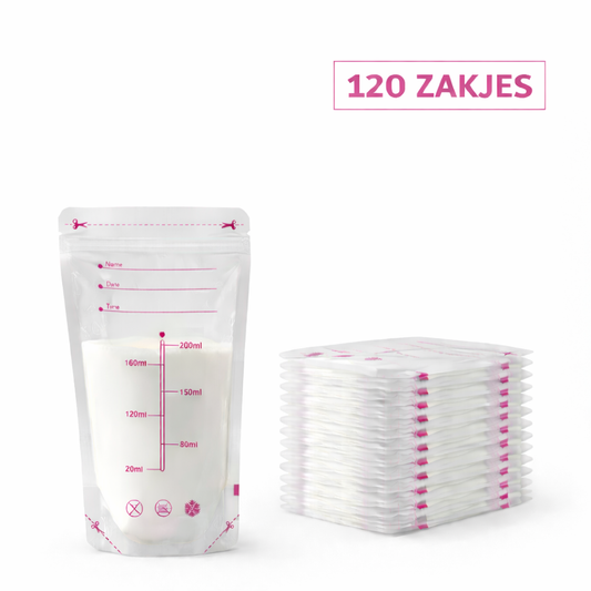 120 stuks melk bewaarzakjes