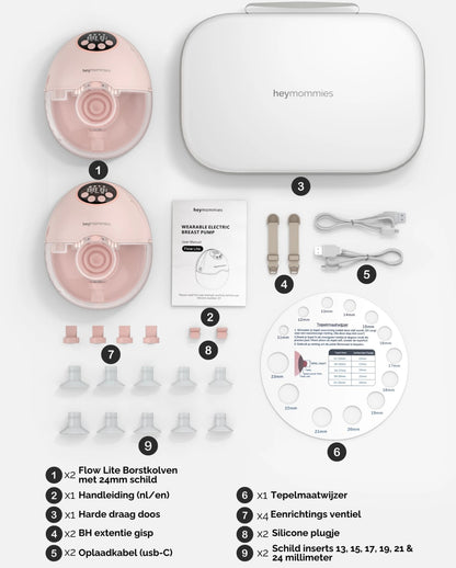 Flowie Duo Wearable Breast Pump